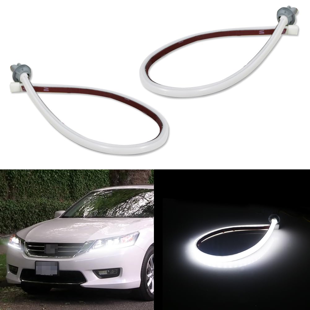 Amazon.com: GTINTHEBOX 2Pcs Illuminating Headlight LED Daytime
